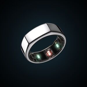 Oura Heritage Series 3 silver ring, size 10